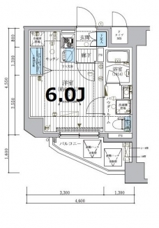 メインステージ松戸の間取り図