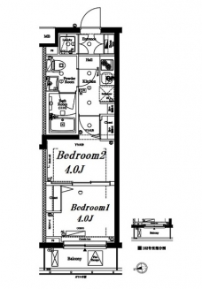 アークマーク中野鷺宮の間取り図