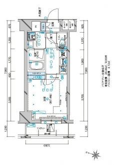 メインステージ板橋本町駅前IIの間取り図