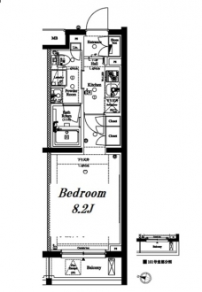 アークマーク新中野の間取り図