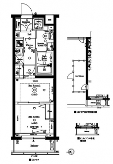 アークマーク中野鷺宮の間取り図