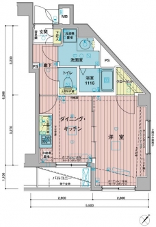 メインステージときわ台IIの間取り図