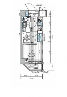 メインステージ武蔵小杉の間取り図