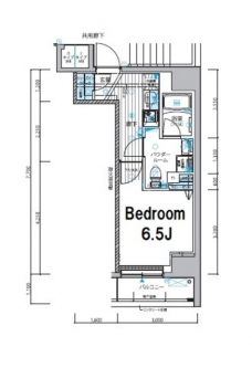 メインステージ入谷IIの間取り図