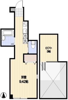 クラルテ荻窪の間取り図