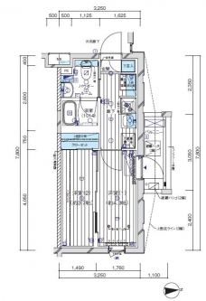 メインステージ大森の間取り図
