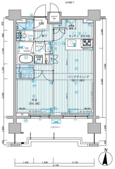 メインステージ菊川の間取り図