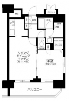 ステージグランデ文京白山の間取り図