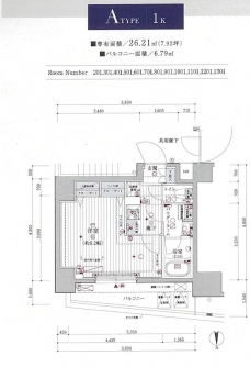 メインステージ浅草国際通りの間取り図