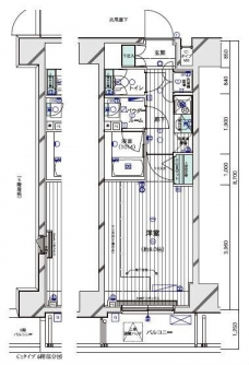 メインステージTOKYO・NORTH HY’sの間取り図