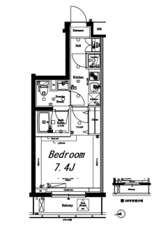 アークマーク中野鷺宮の間取り図