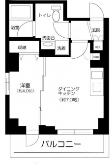 TAS田園調布レジデンスの間取り図