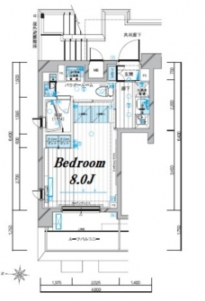 メインステージ錦糸町VIエグザの間取り図