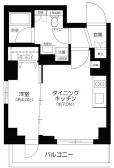 TAS田園調布レジデンスの間取り図