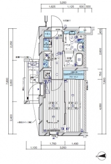 メインステージ大森の間取り図