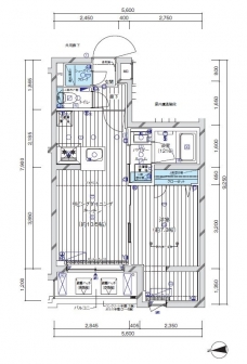メインステージ大森の間取り図