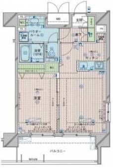 メインステージ浅草橋の間取り図