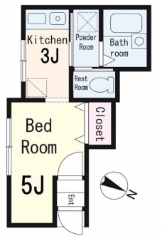 エフ・コーポの間取り図