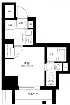 エクセリア上石神井の間取り図