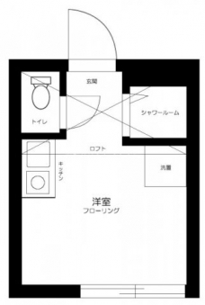 WATEI久我山の間取り図