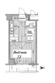 サンテミリオン芦花公園の間取り図