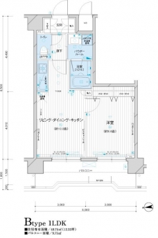 メインステージ元浅草の間取り図