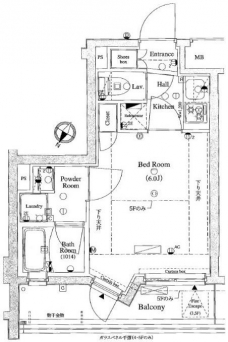 アクサス品川レジデンスの間取り図