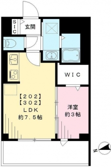 スマート・グラン 荻窪の間取り図