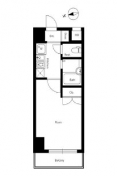 メインステージ荻窪の間取り図