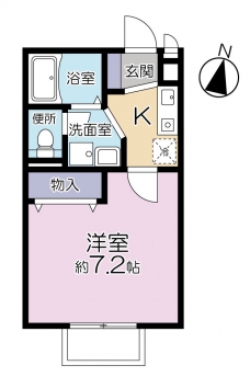 K・メゾンの間取り図