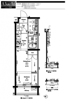 アクサス東京ウエスト練馬の間取り図