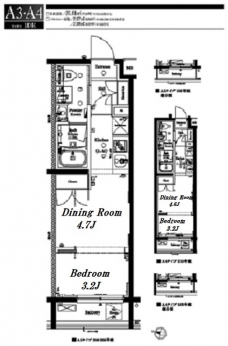 アクサス東京ウエスト練馬の間取り図