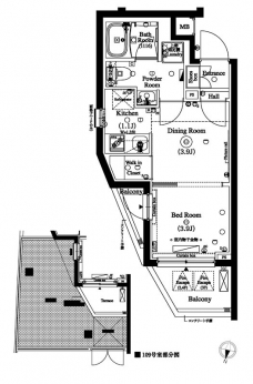 アクサス東京ウエスト練馬の間取り図