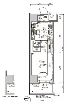 メインステージ南砂町IIの間取り図