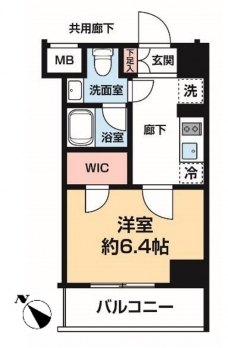 ＡＲＣＯＢＡＬＥＮＯ ＯＳＨＩＡＧＥ ＢＬＯＳＳＯＭの間取り図
