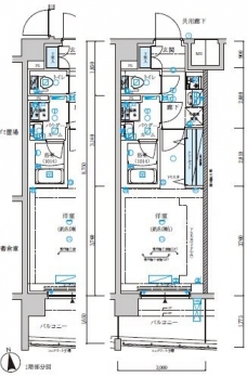 メインステージ浮間公園の間取り図