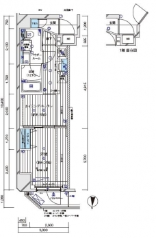 メインステージ板橋WESTの間取り図