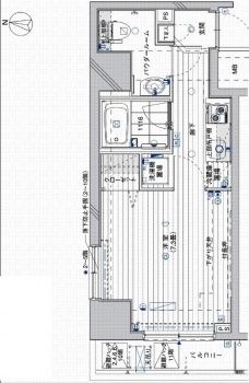 メインステージ錦糸町IVの間取り図