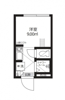 Nano上落合の間取り図
