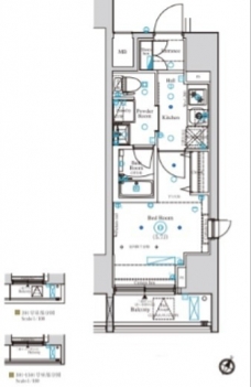 アークマーク渋谷初台の間取り図