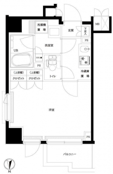 ルーブル木場の間取り図