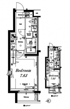 アークマーク中野鷺宮の間取り図