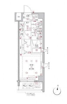 クレイシア板橋本町の間取り図