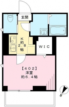 マトーニ　ロッシの間取り図
