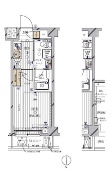 メインステージ多摩川IIIの間取り図