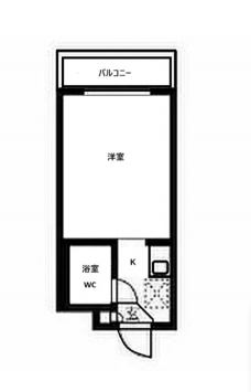 レジデンス明大前の間取り図