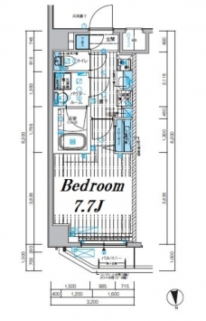 メインステージ成増の間取り図
