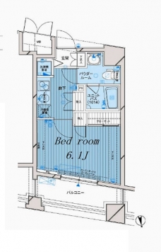 メインステージ大山の間取り図