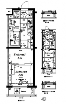 アークマーク中野鷺宮の間取り図