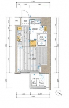 プレール・ドゥーク東京イーストＶの間取り図
